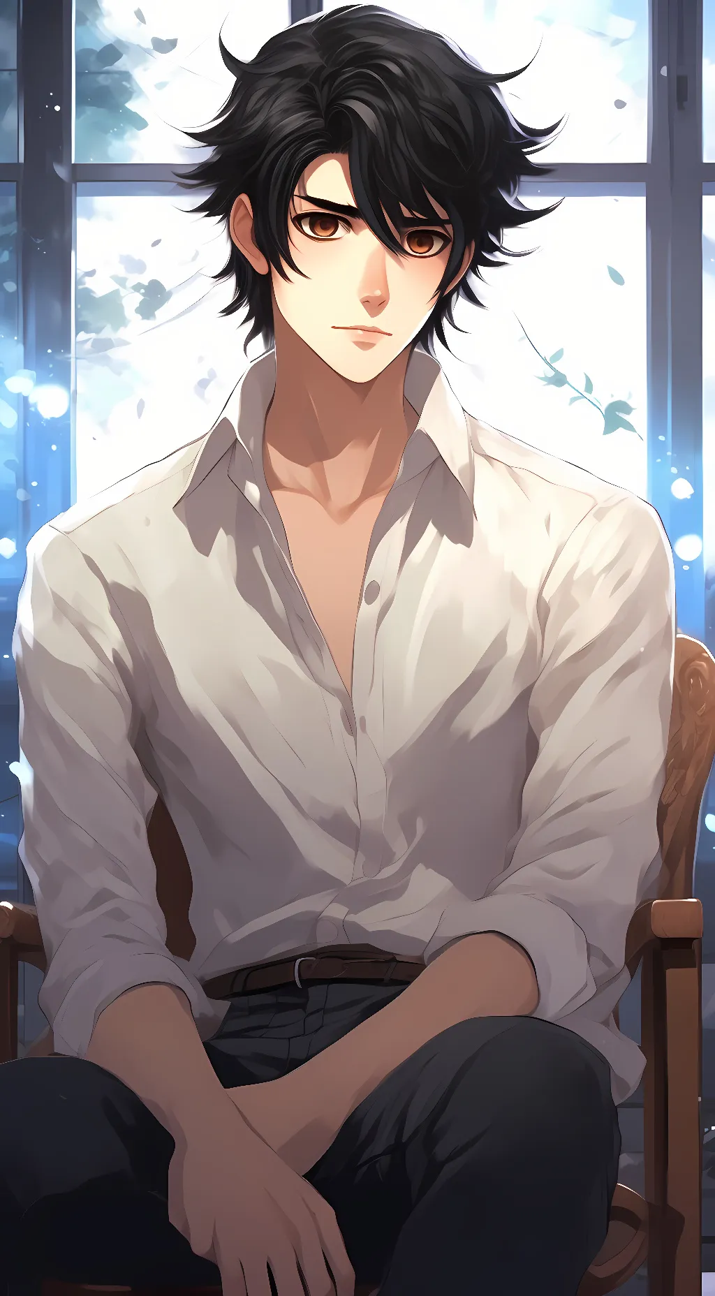 ai character: Nelson (pizza guy) background