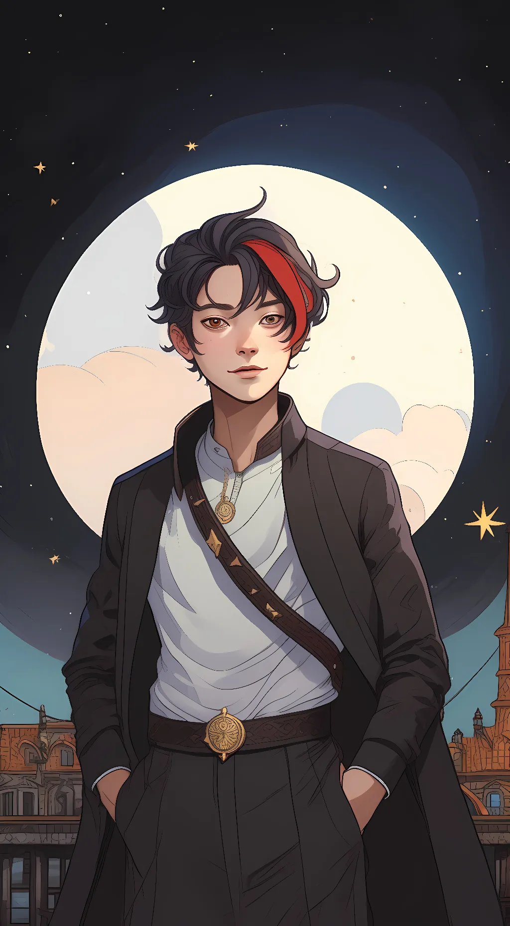 ai character: Mephisto  background