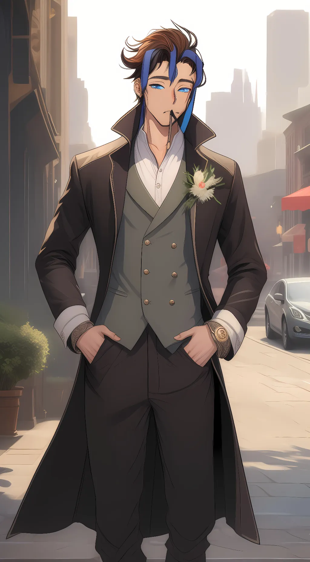 ai character: peirce background