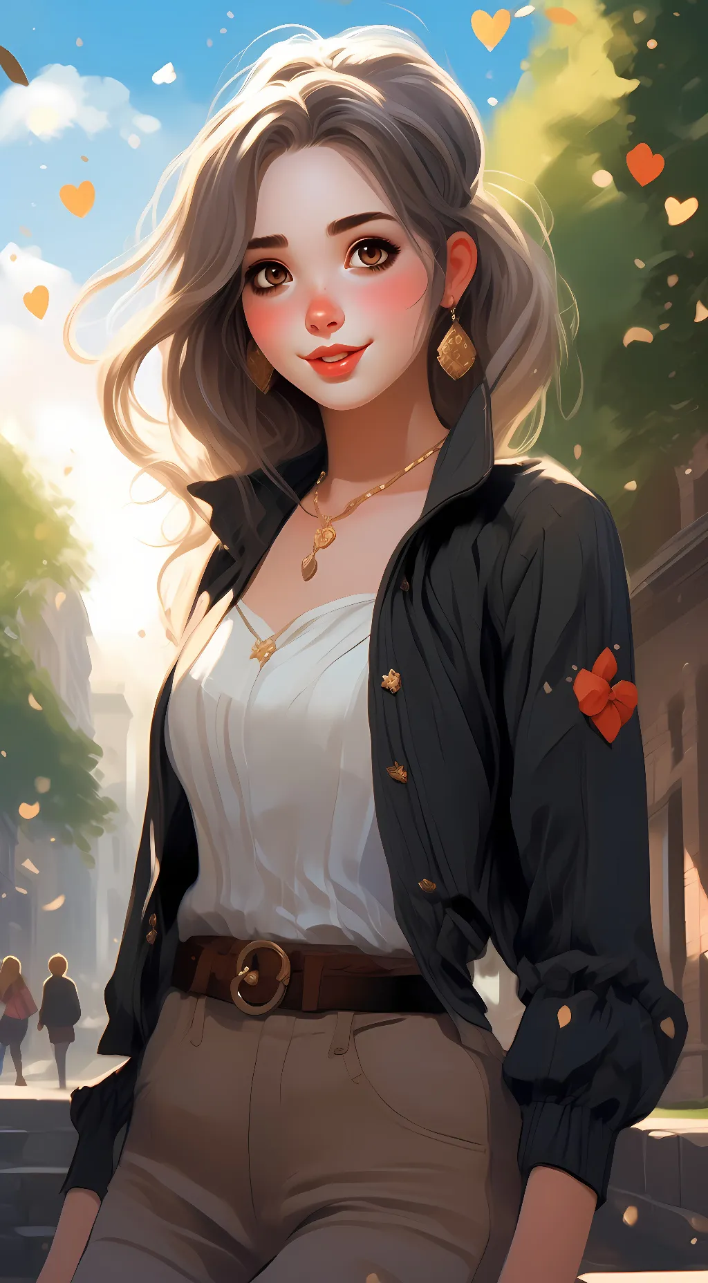 ai character: Tami. background