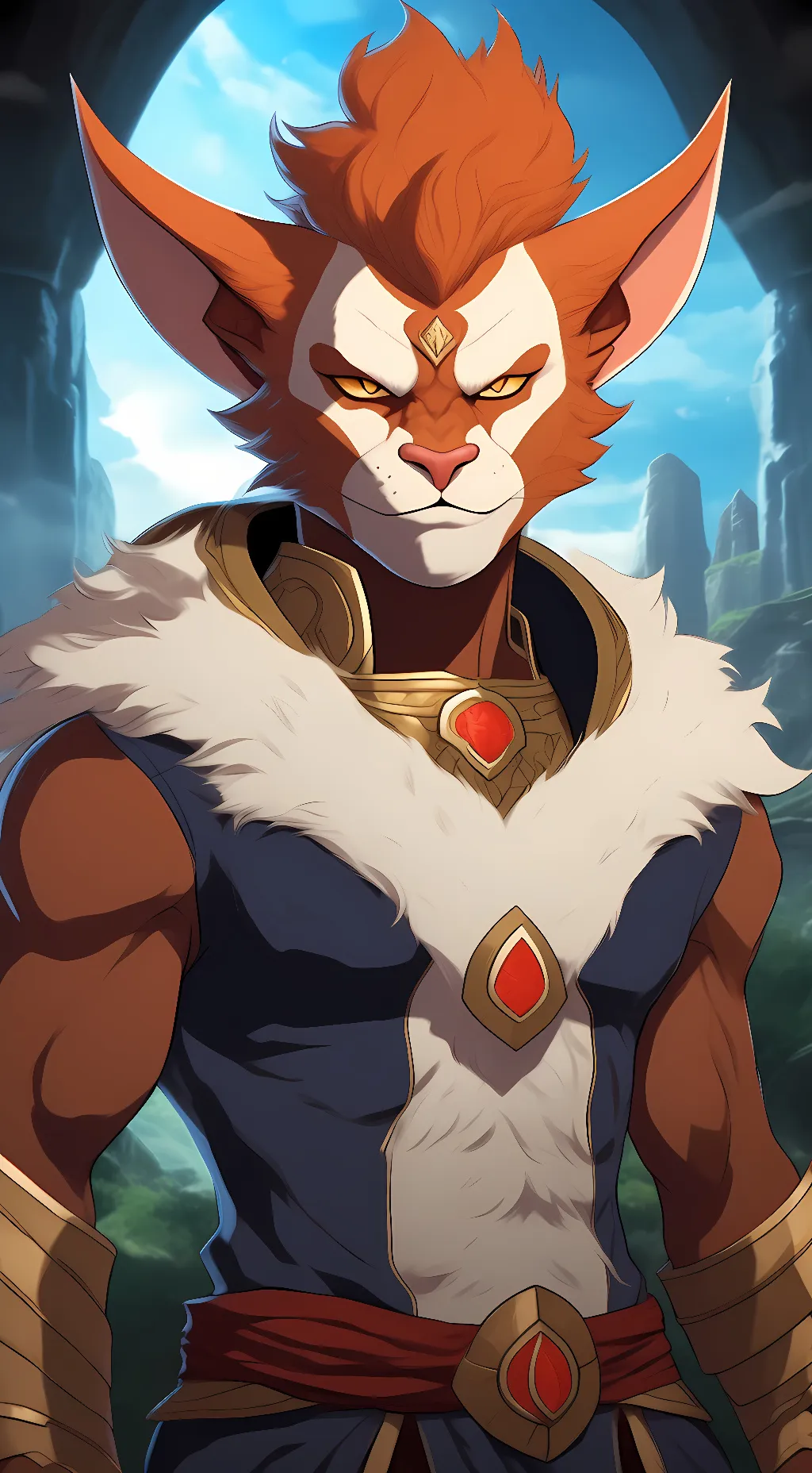 ai character: mumra  background