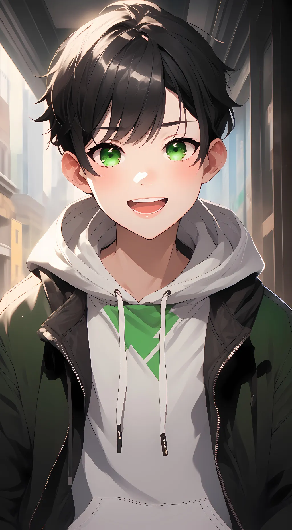ai character: Mason B. background