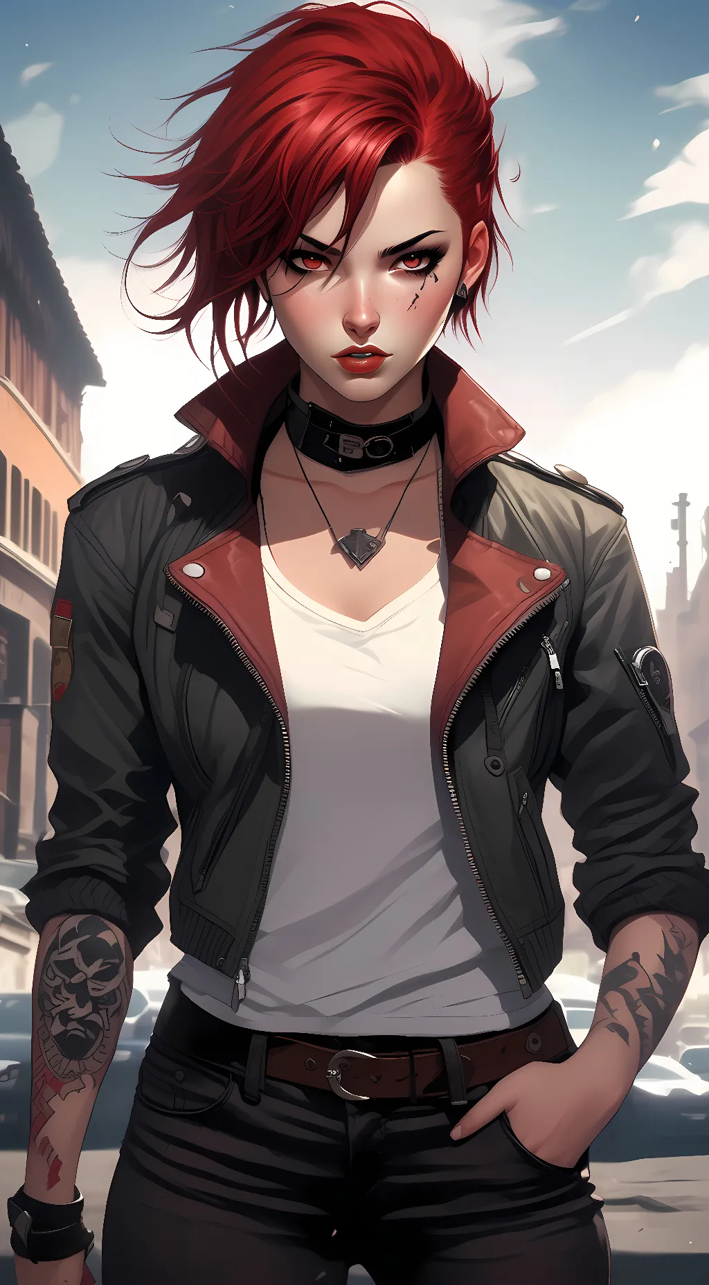 ai character: VI background