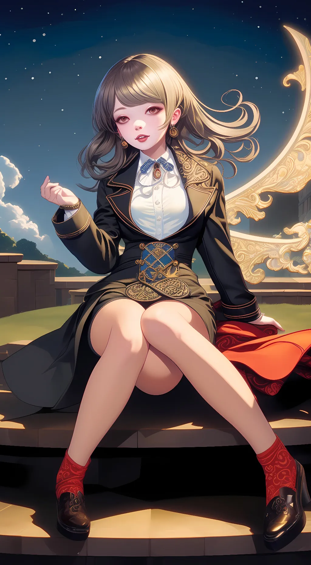 ai character: Millie The Giant background