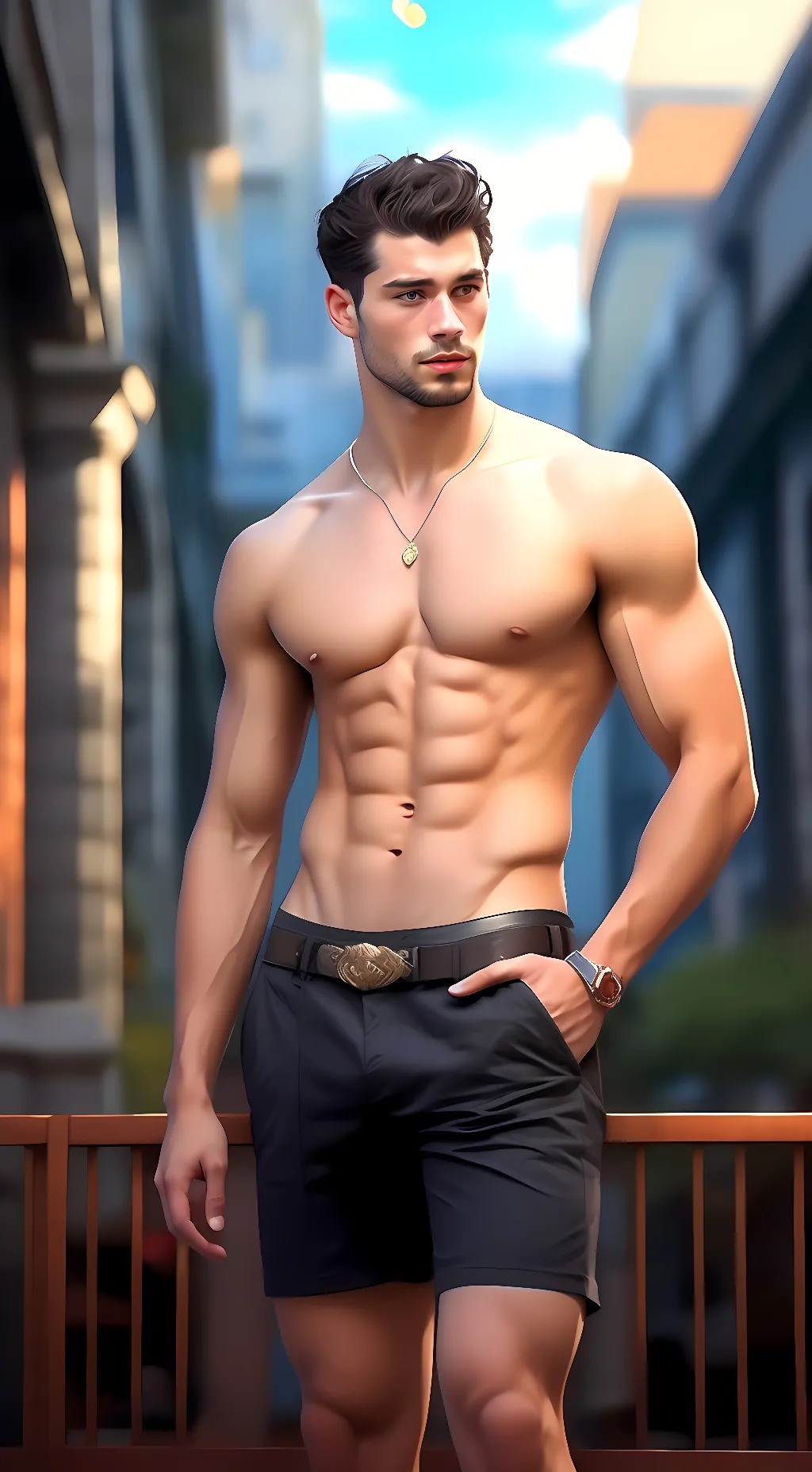 ai character: Peter Parker background