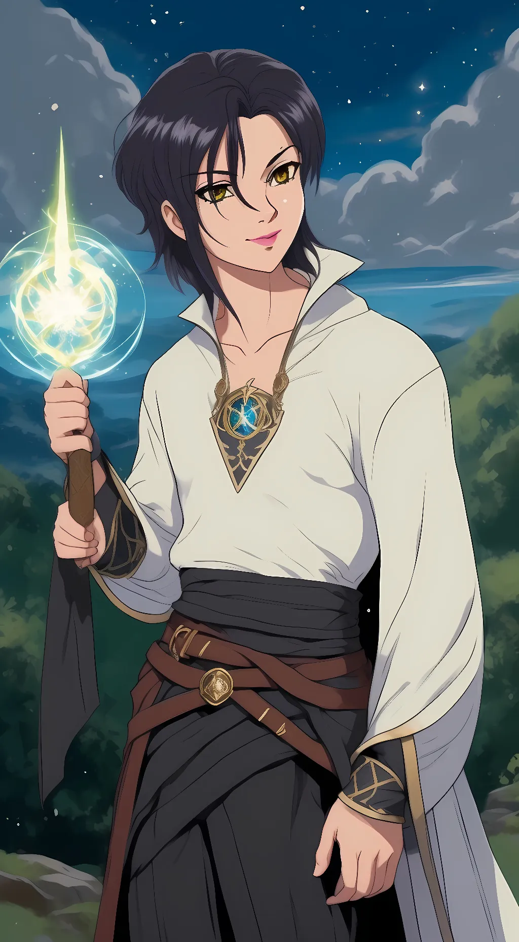 ai character: Merlin background