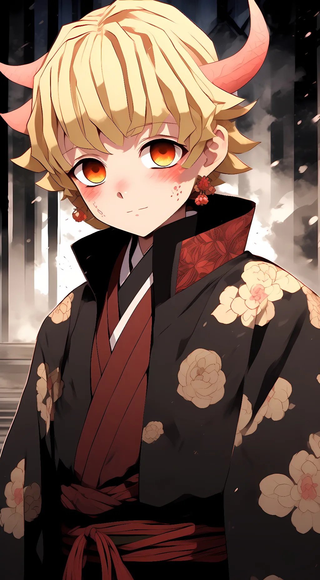 ai character: zenitsu  background