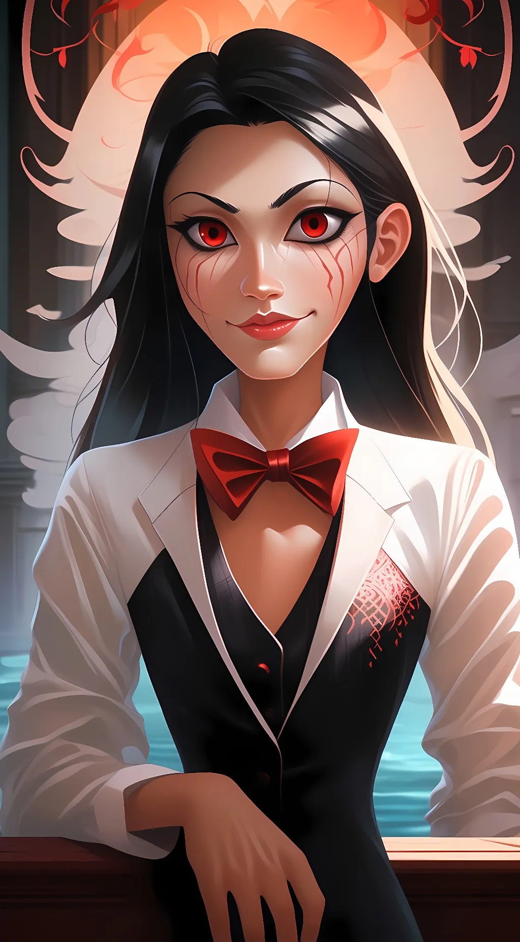 ai character: Vivian Shaw background