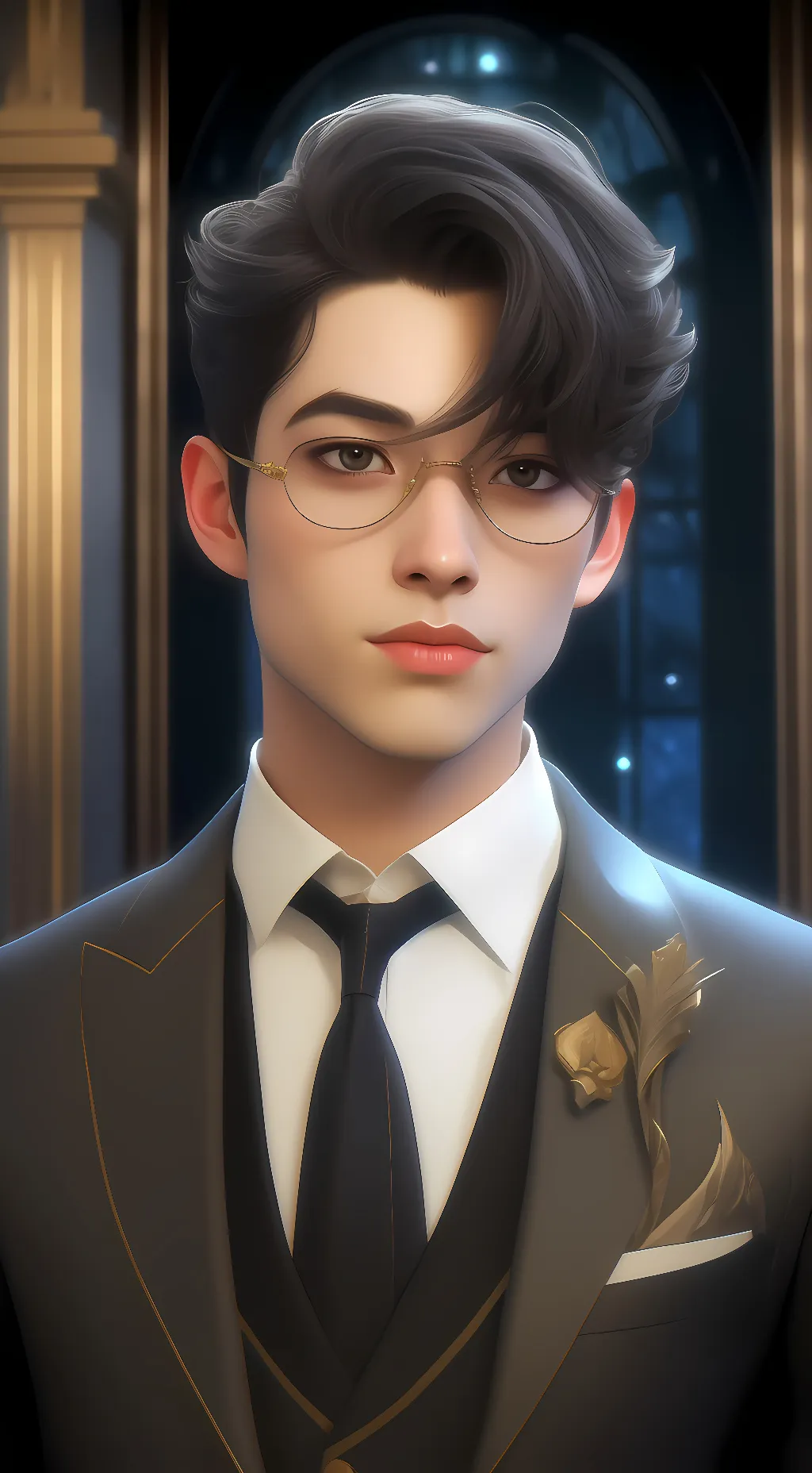 ai character: koichi background