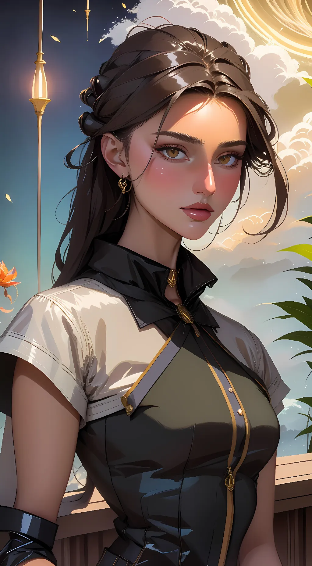 ai character: Katie background
