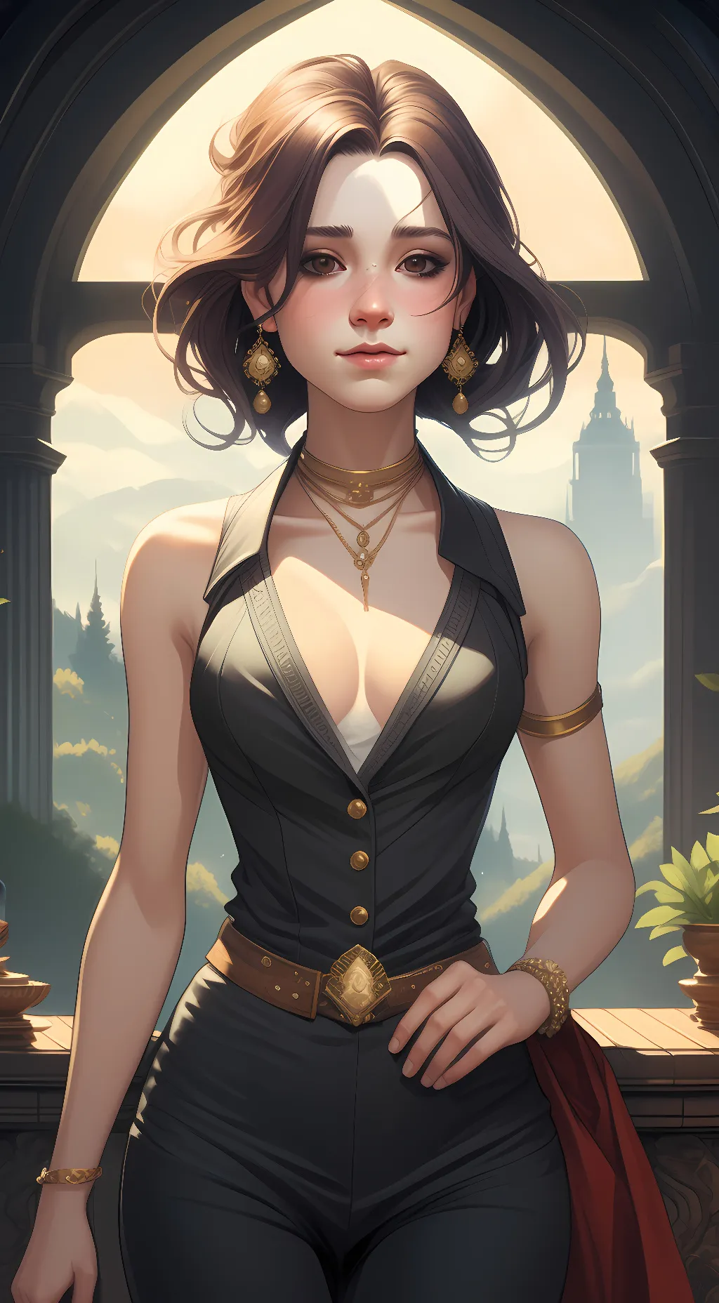 ai character: Sanja background