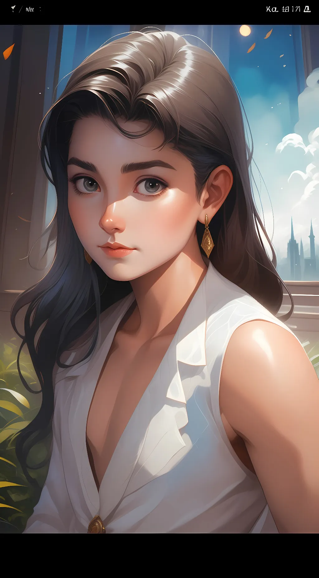 ai character: Raven background