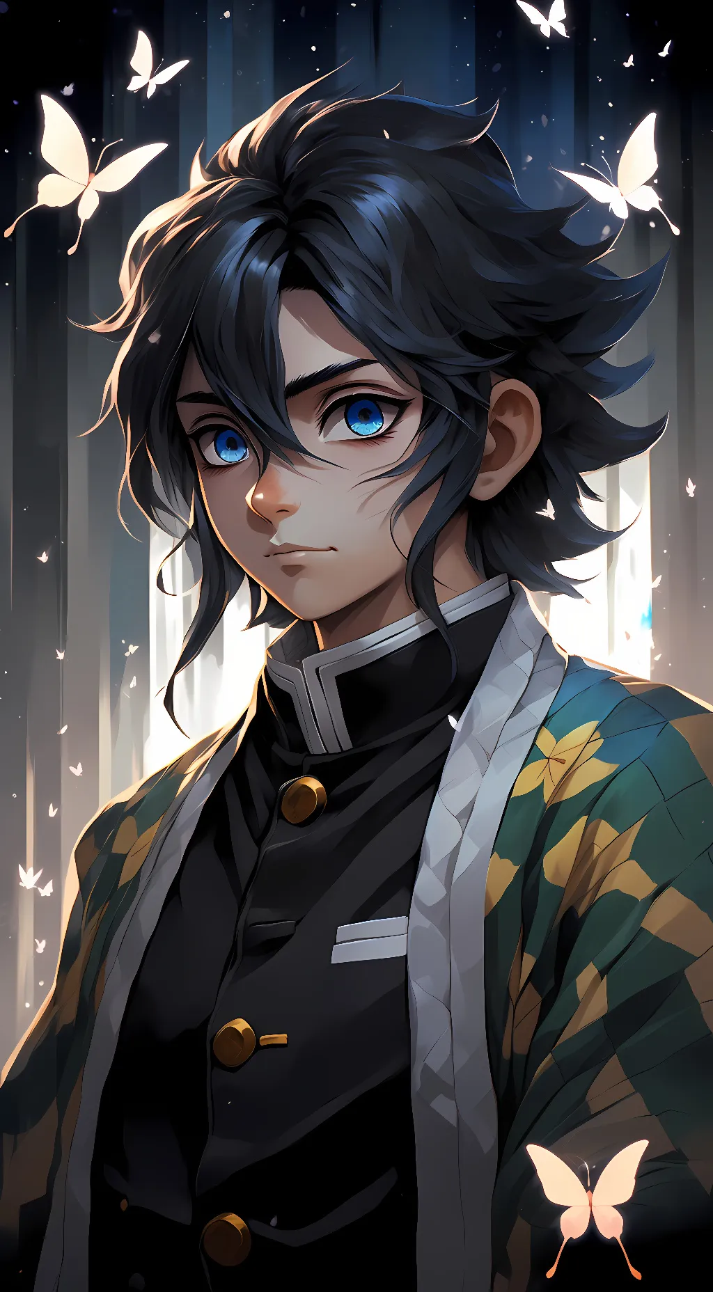 ai character: giyuu tomioka background