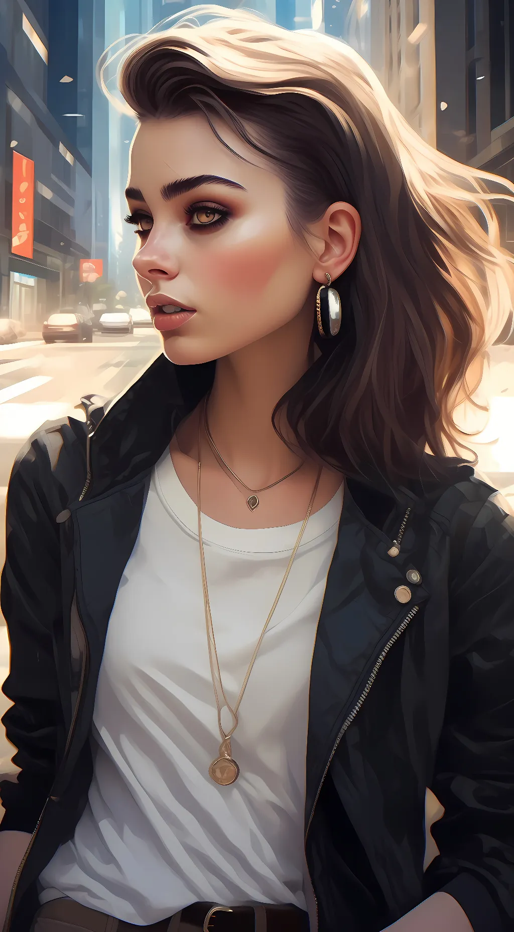 ai character: Sasha  background