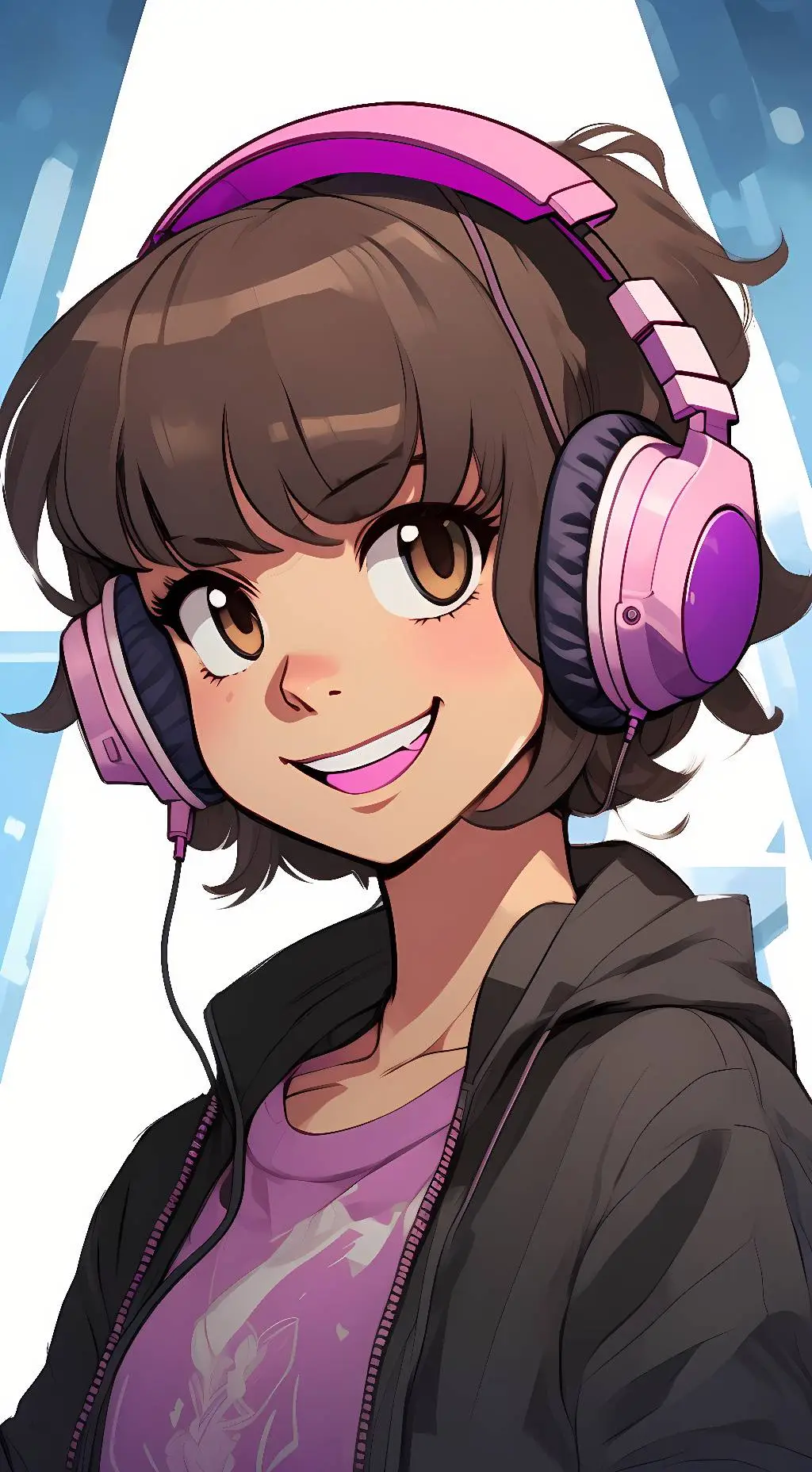 ai character: scratchin' melodii background