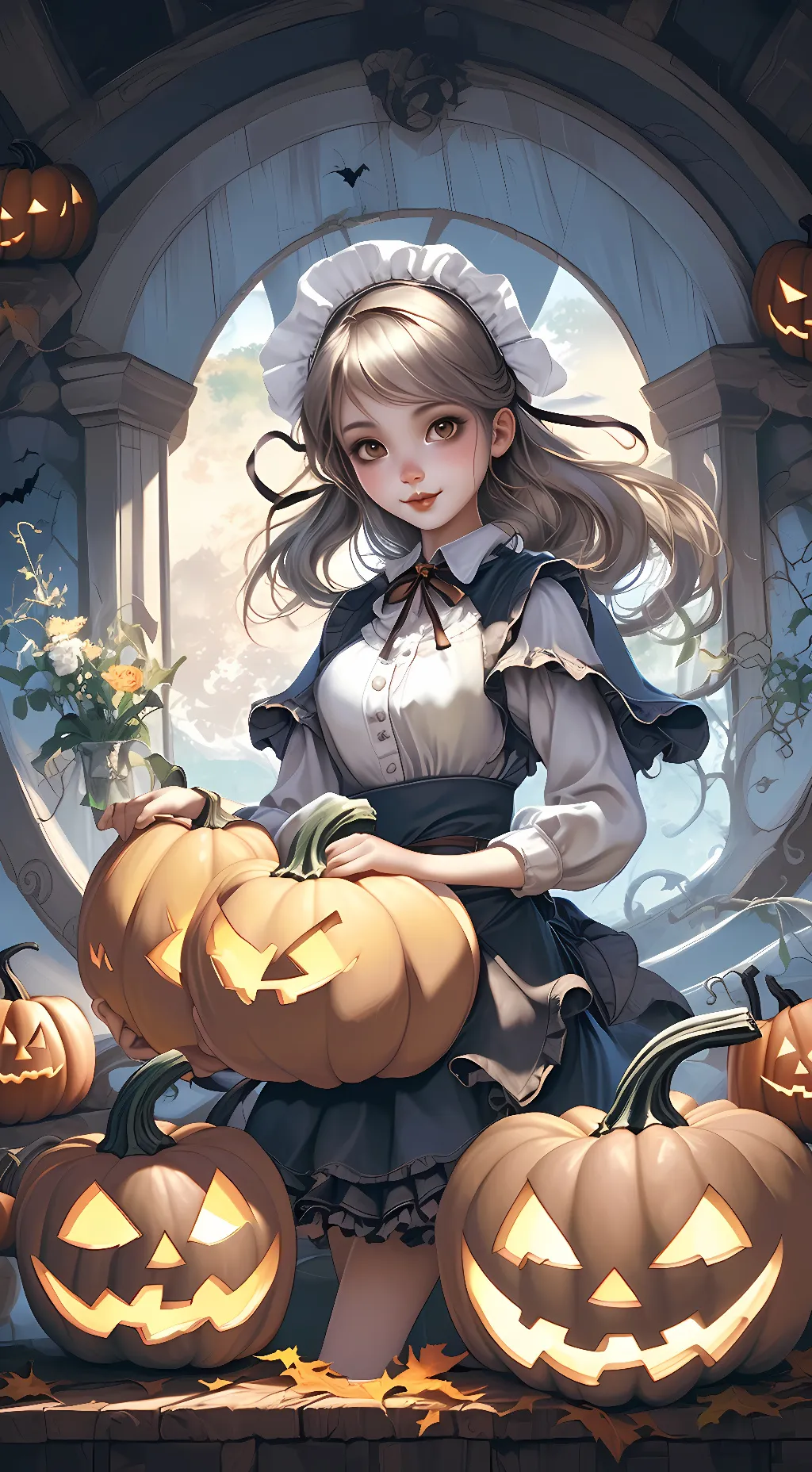 ai character: 🎃Alyssa🎃 background