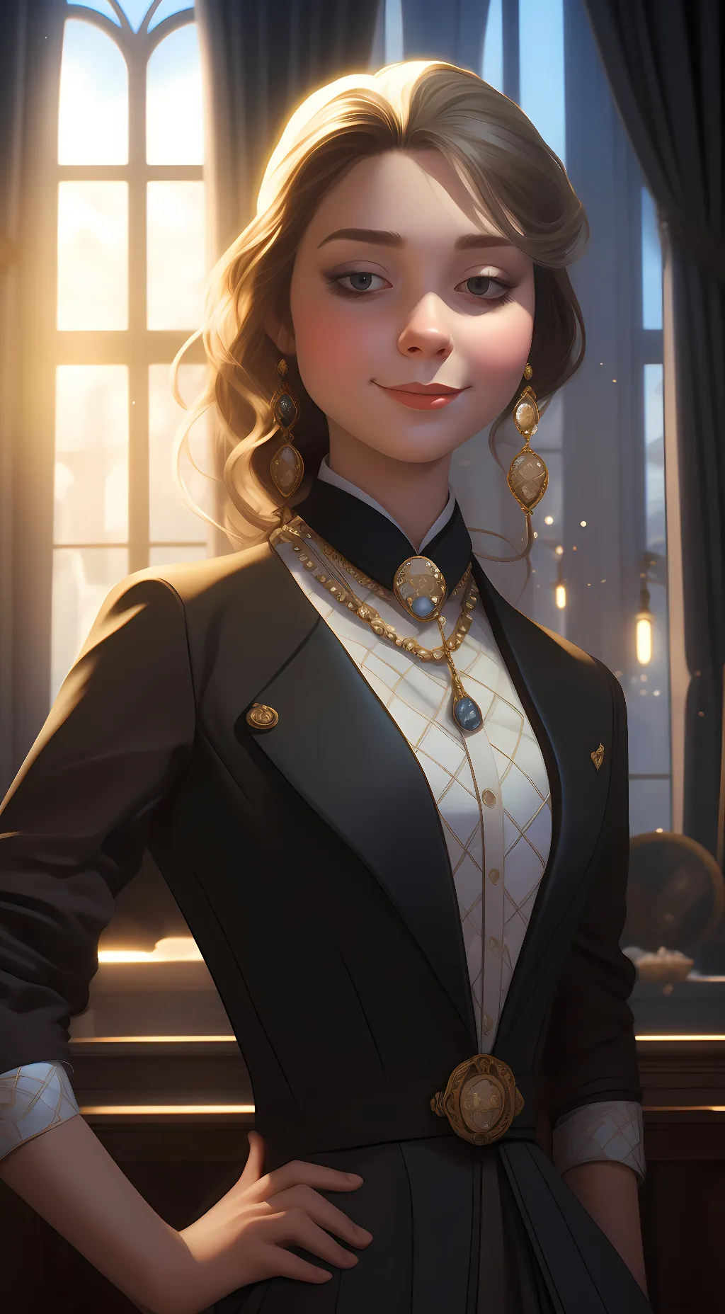 ai character: mia background