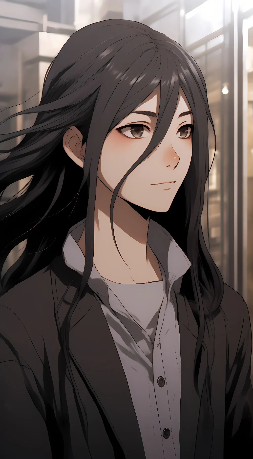 ai character: Gin Akutagawa background