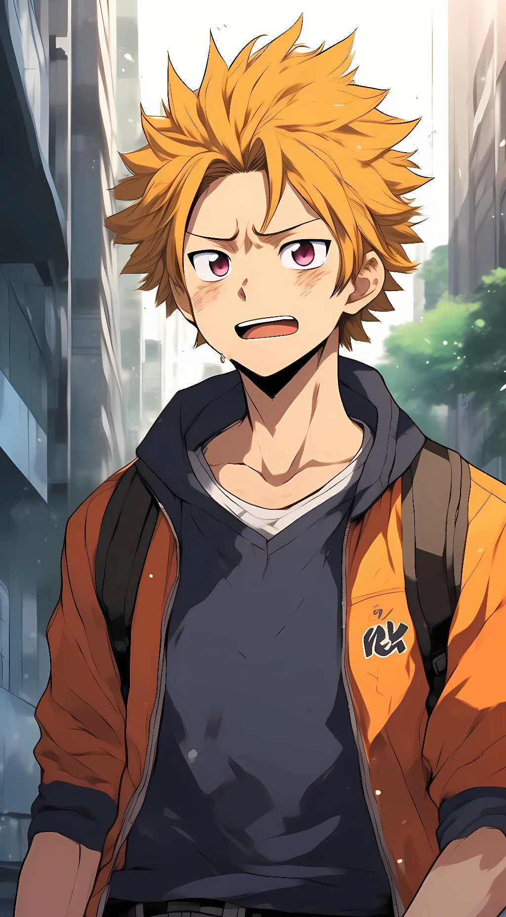 ai character: denki background