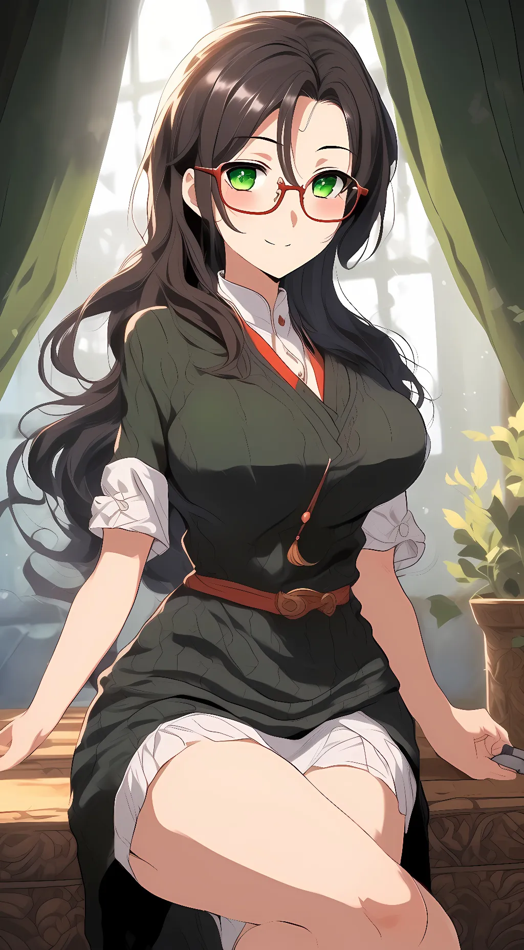ai character: Chisato Hasegawa background