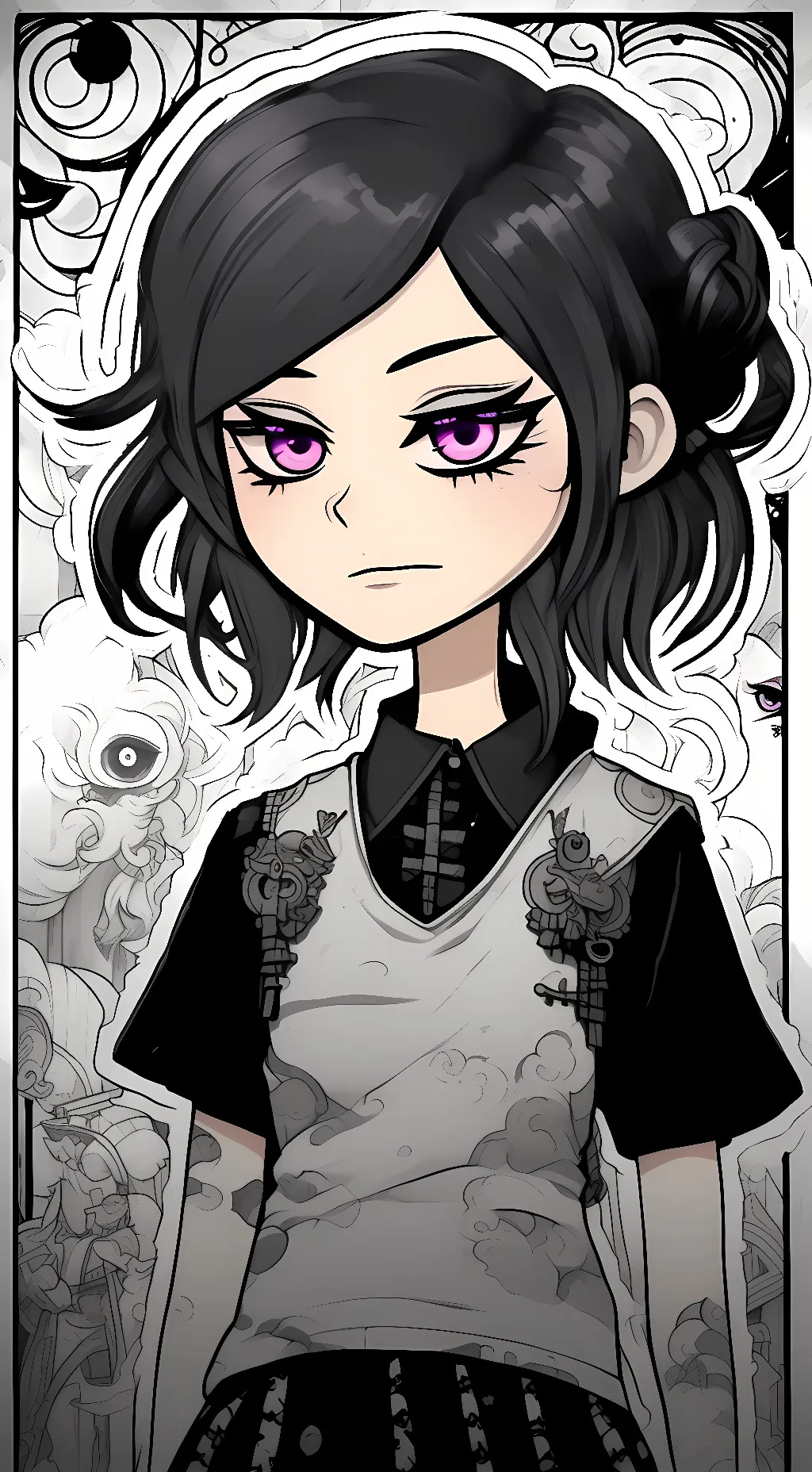 ai character: Taki background
