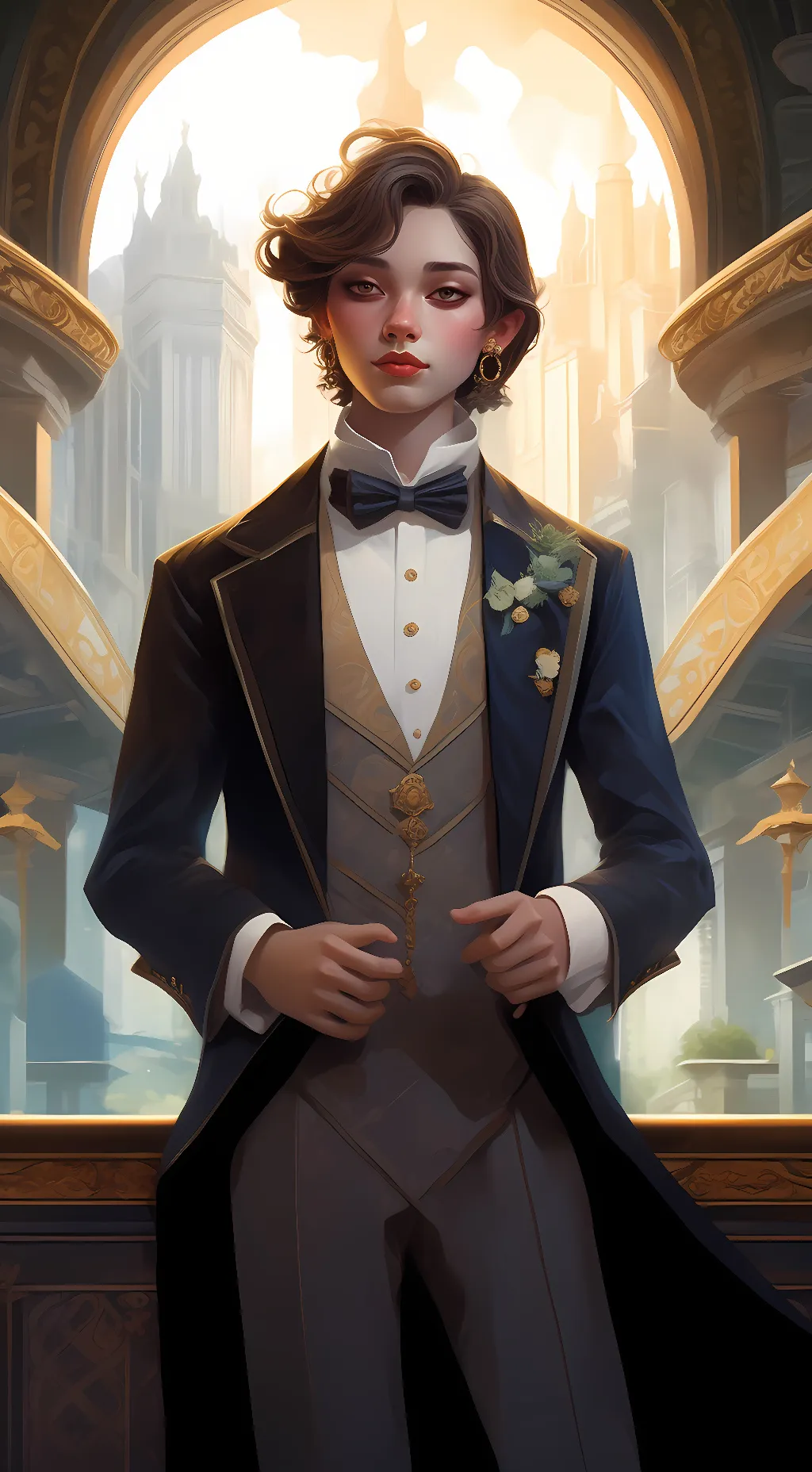 ai character: Charlie background