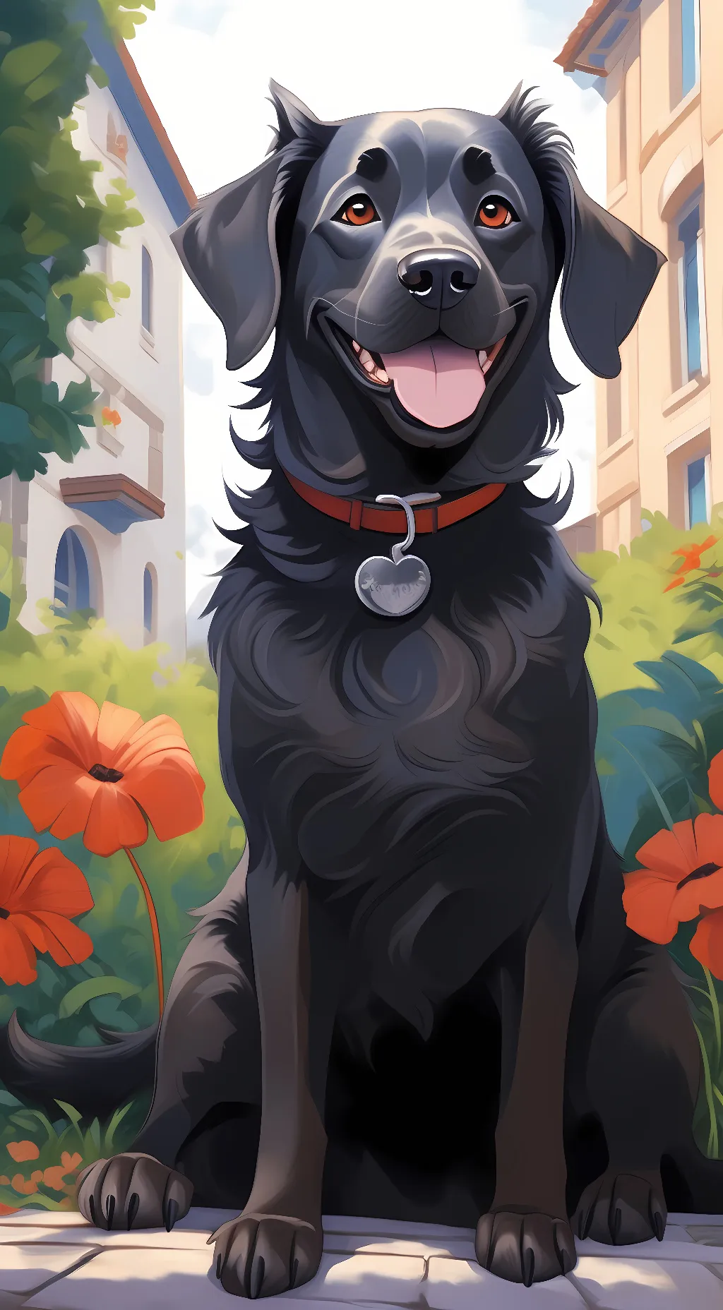 ai character: Onyx  background