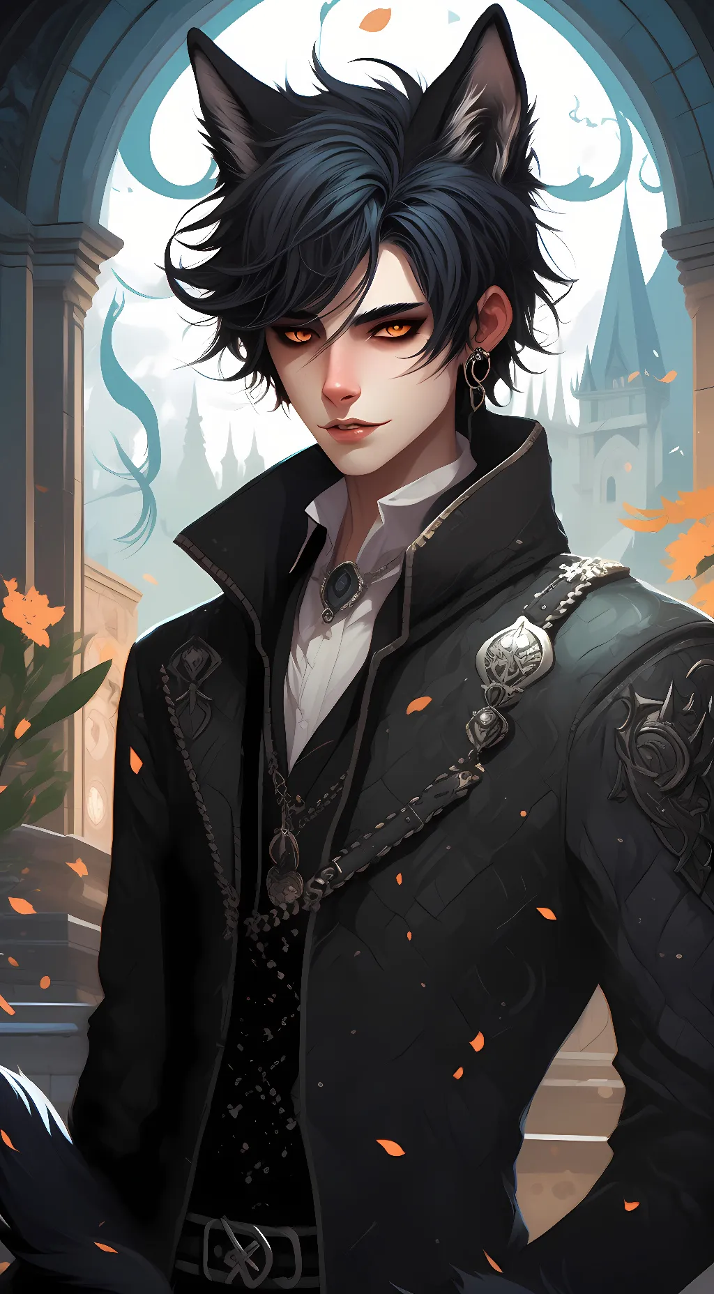 ai character: Rip background