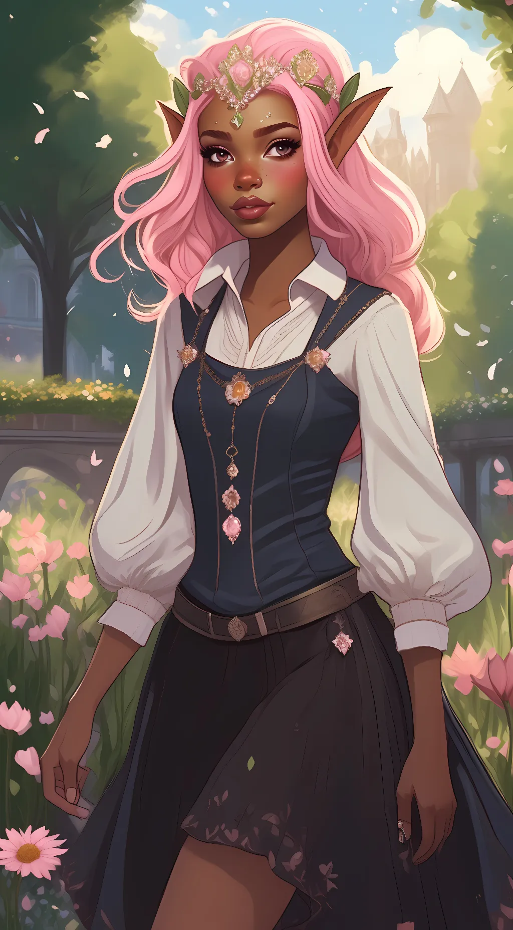 ai character: Princess Lyriel  background