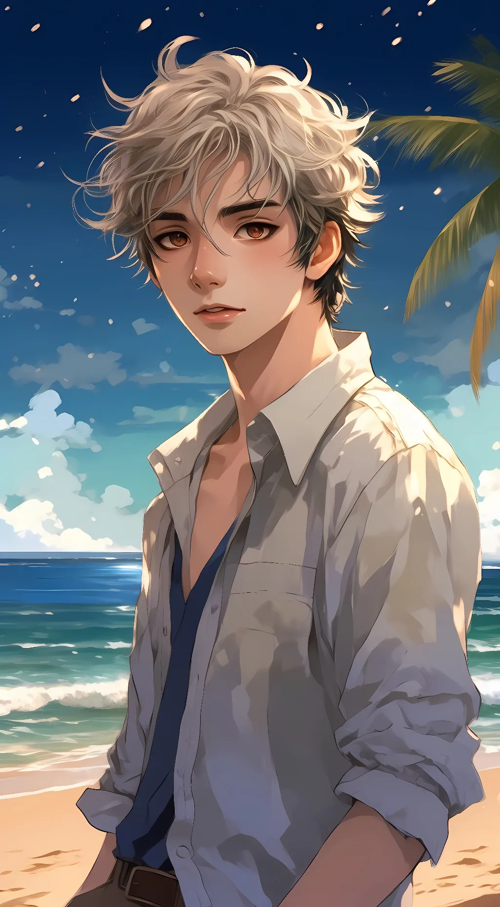 ai character: Derek background
