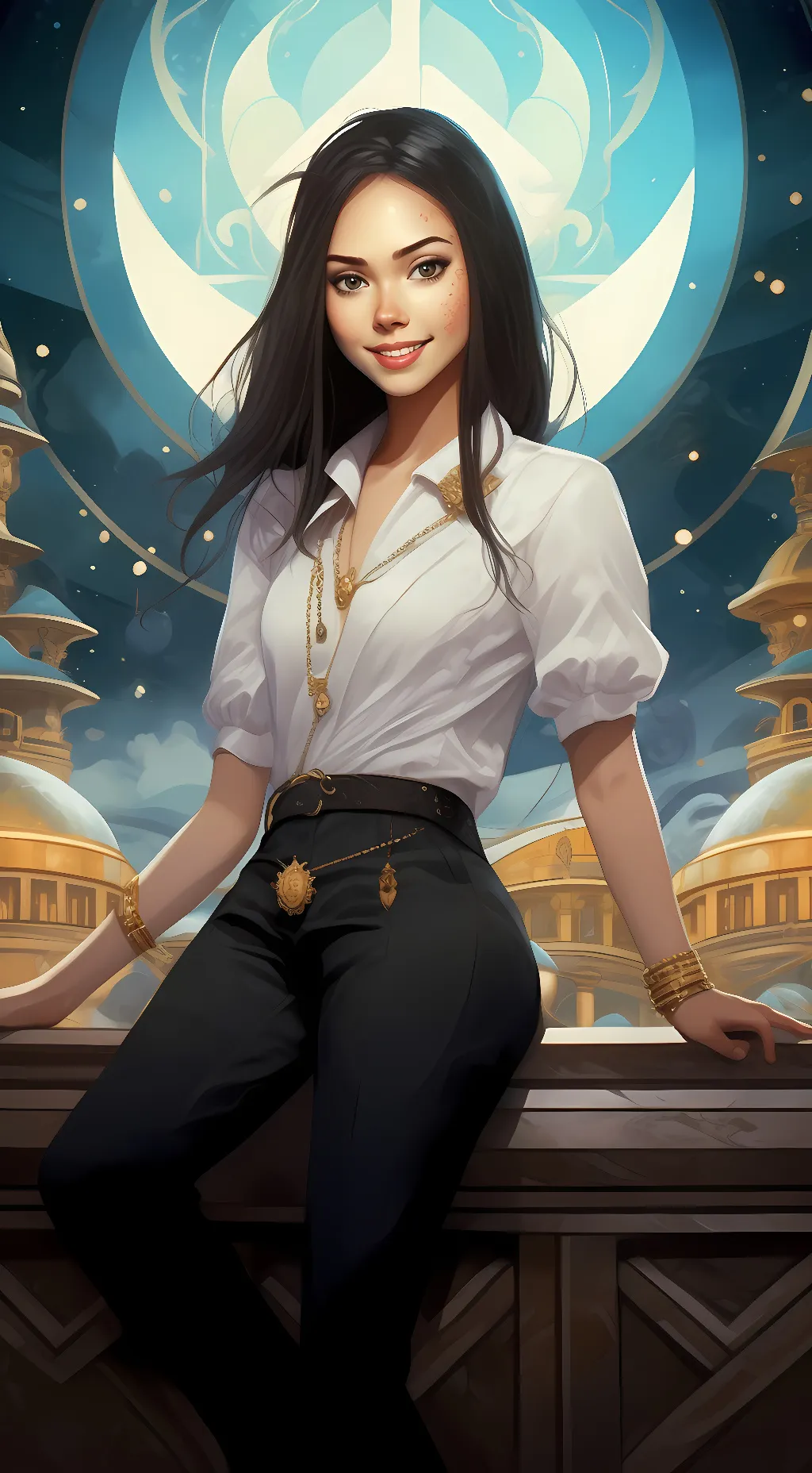 ai character: Catalaia background