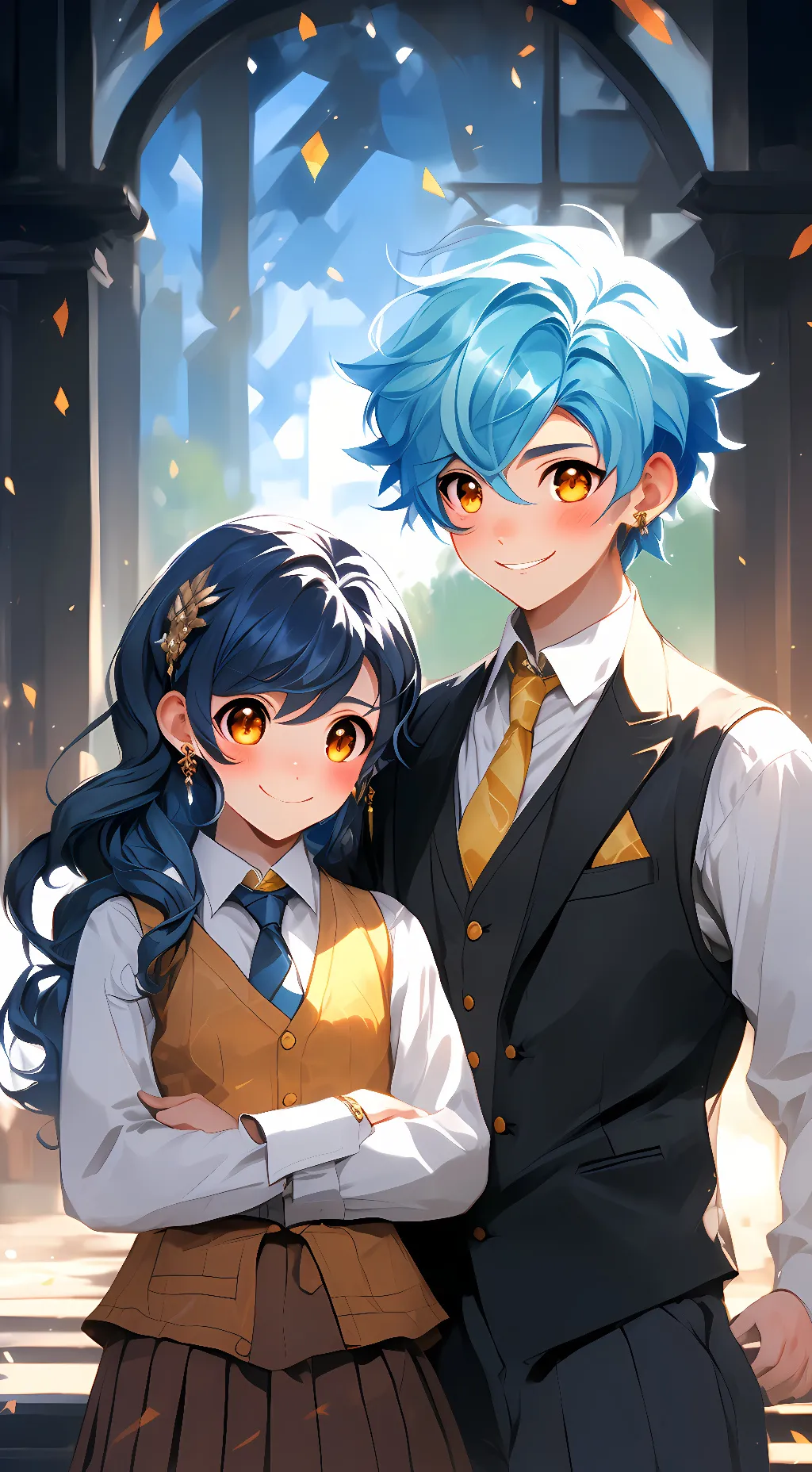 ai character: Alice and Alex background