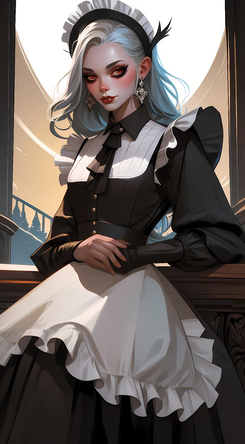 ai character: Talkies background