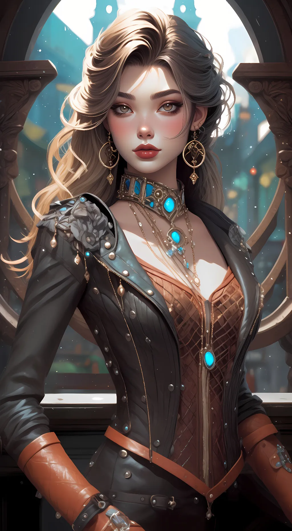 ai character: Alexandra Martin background
