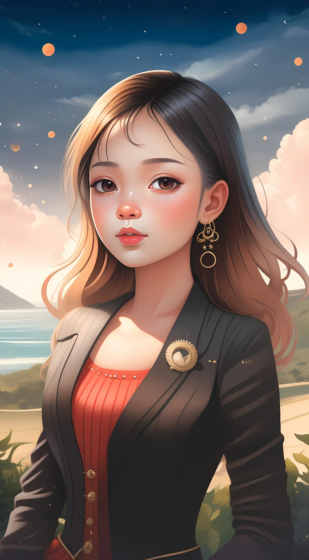 ai character: Vic background