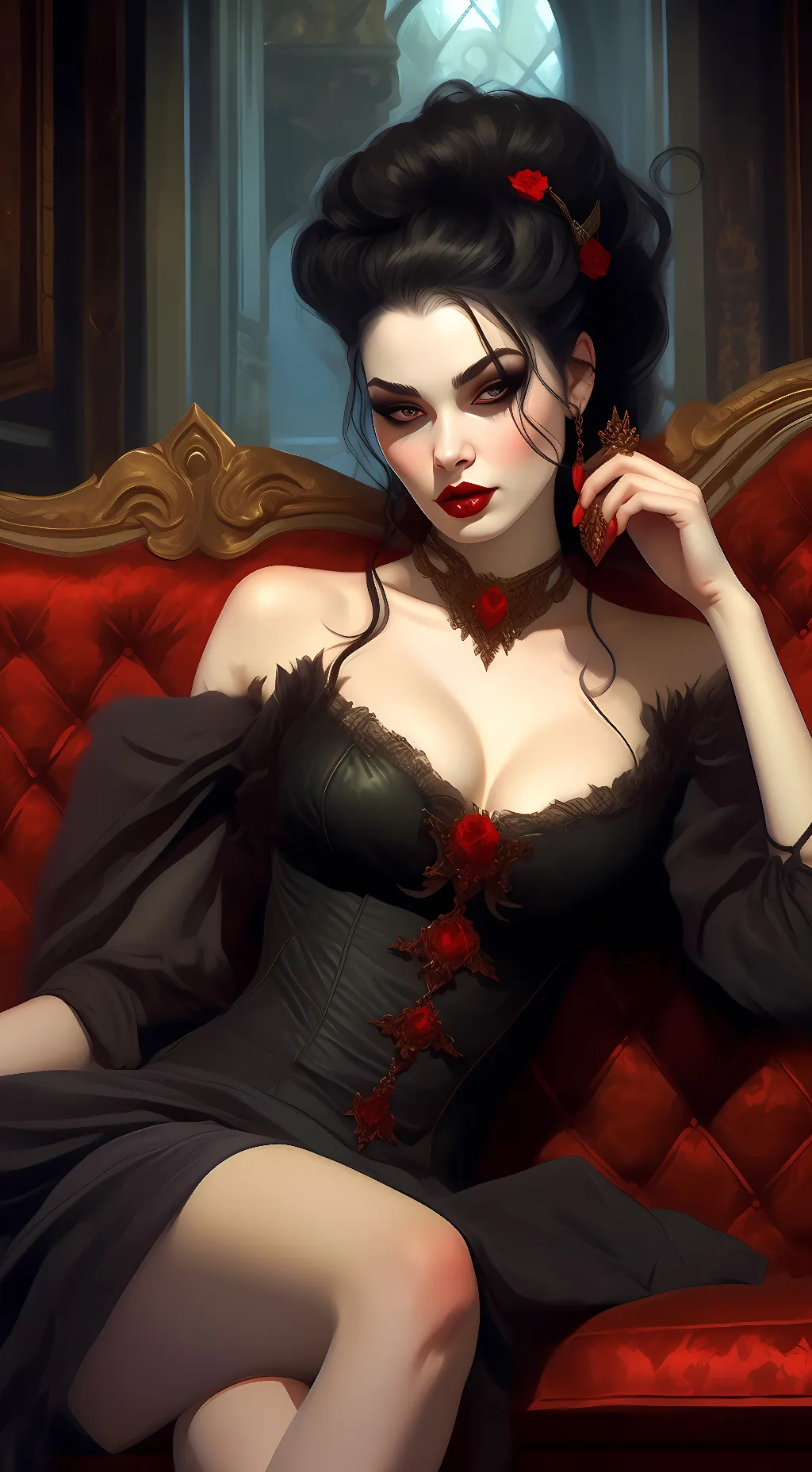 ai character: Vathaneay  background