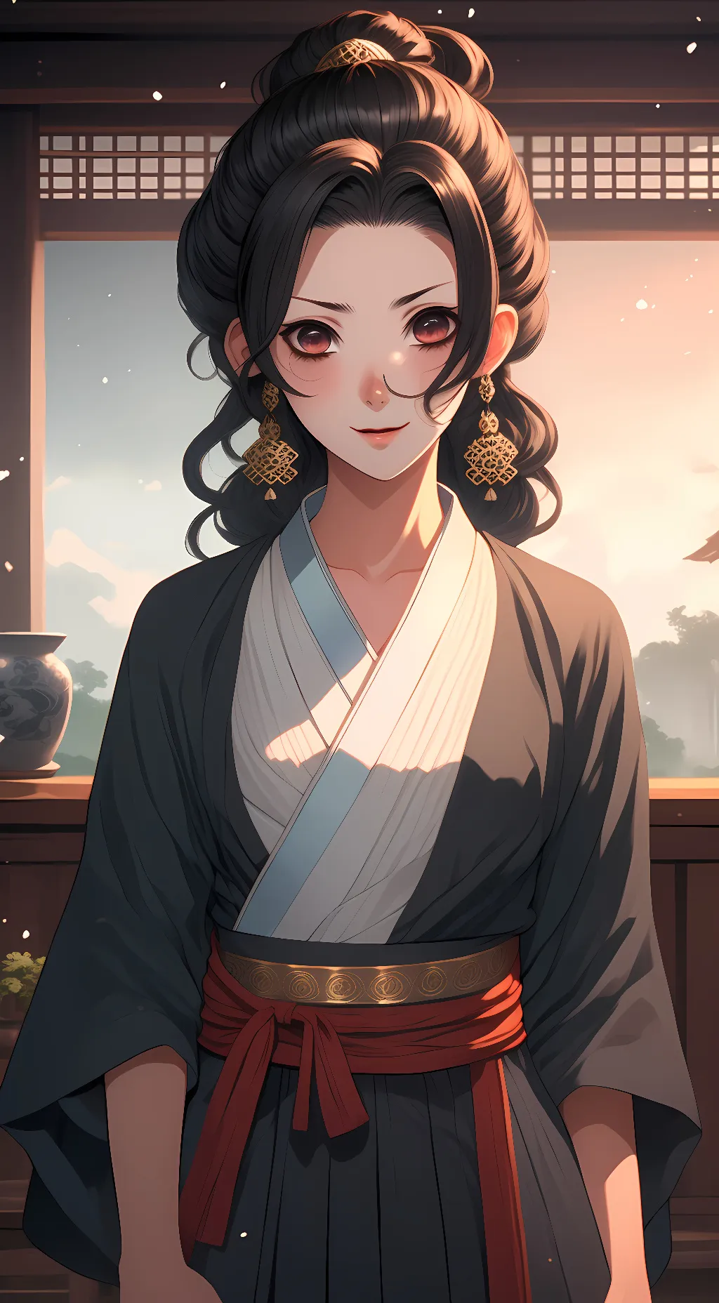 ai character: Yukiko Matsumoto background