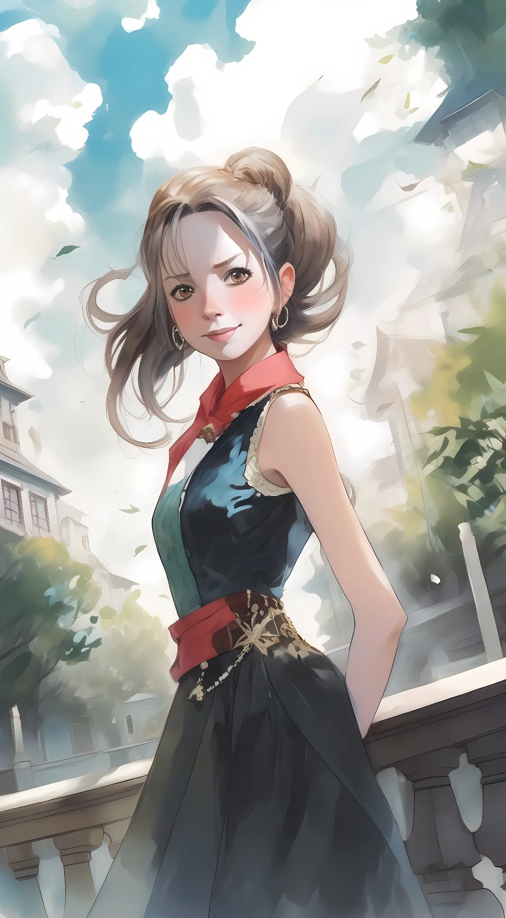 ai character: isaa background