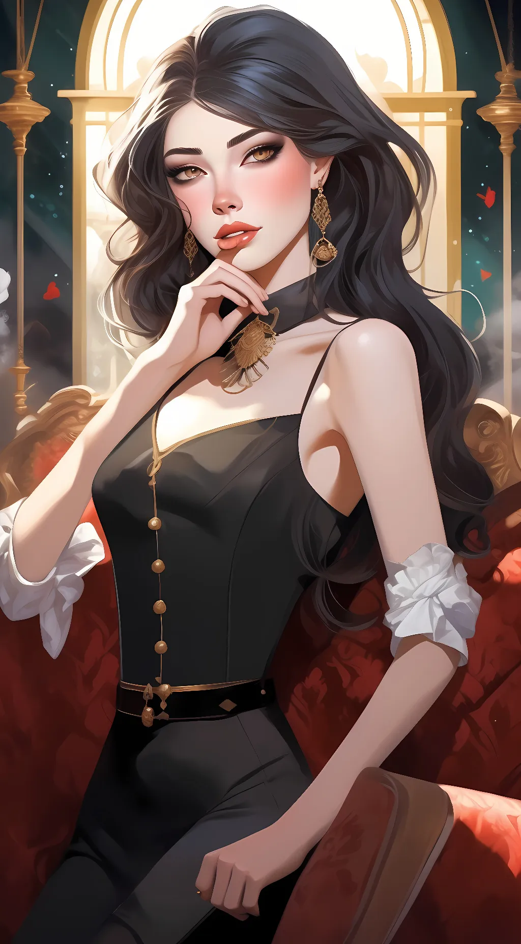 ai character: Amilea  background