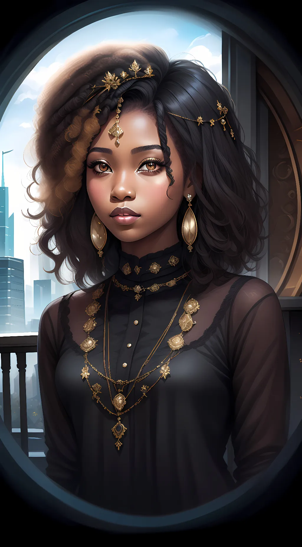 ai character: Alicia background