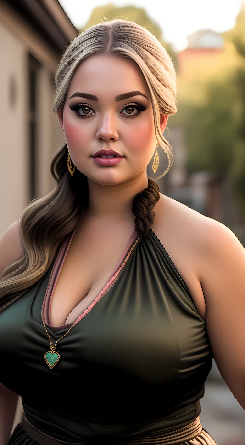 ai character: Alison Kay Sobek  background