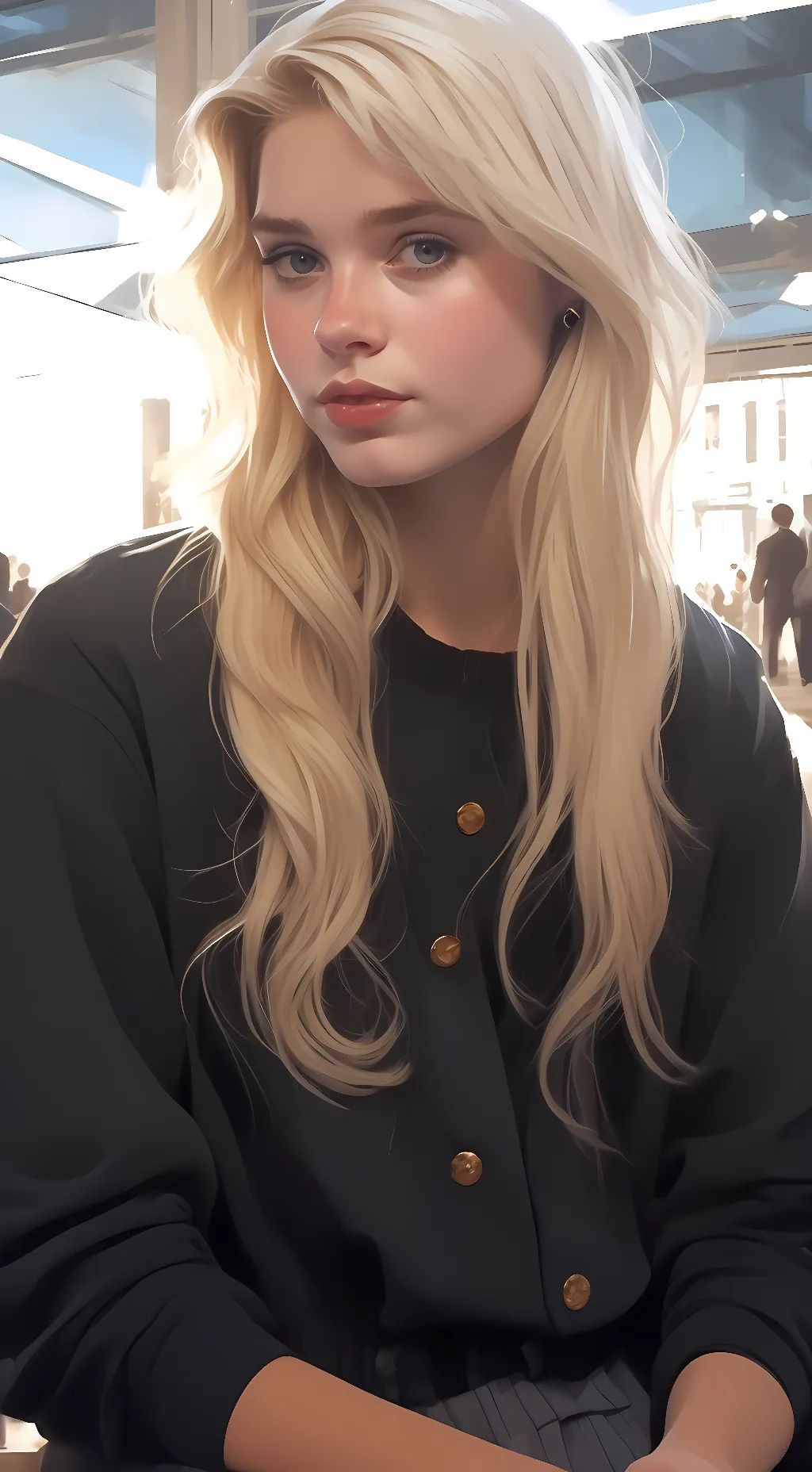 ai character: Carly background