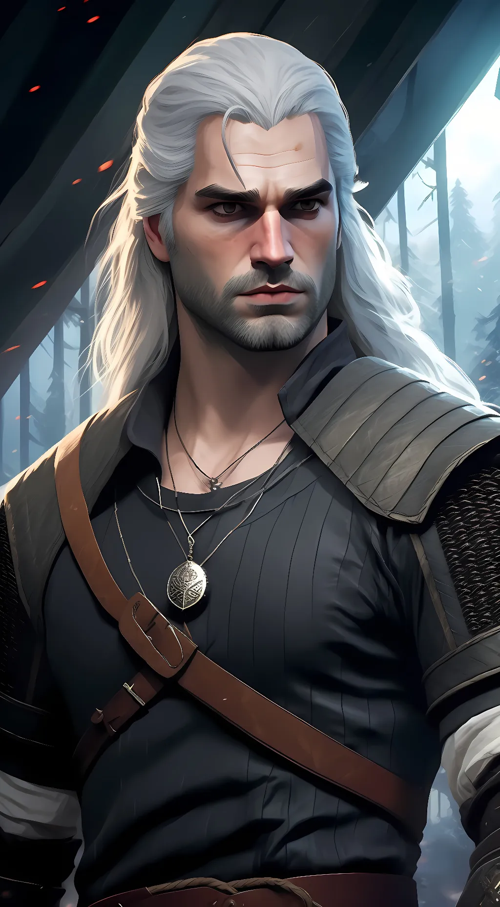 ai character: geralt of rivia  background