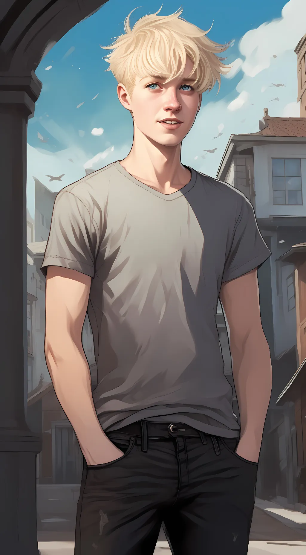 ai character: Sam background