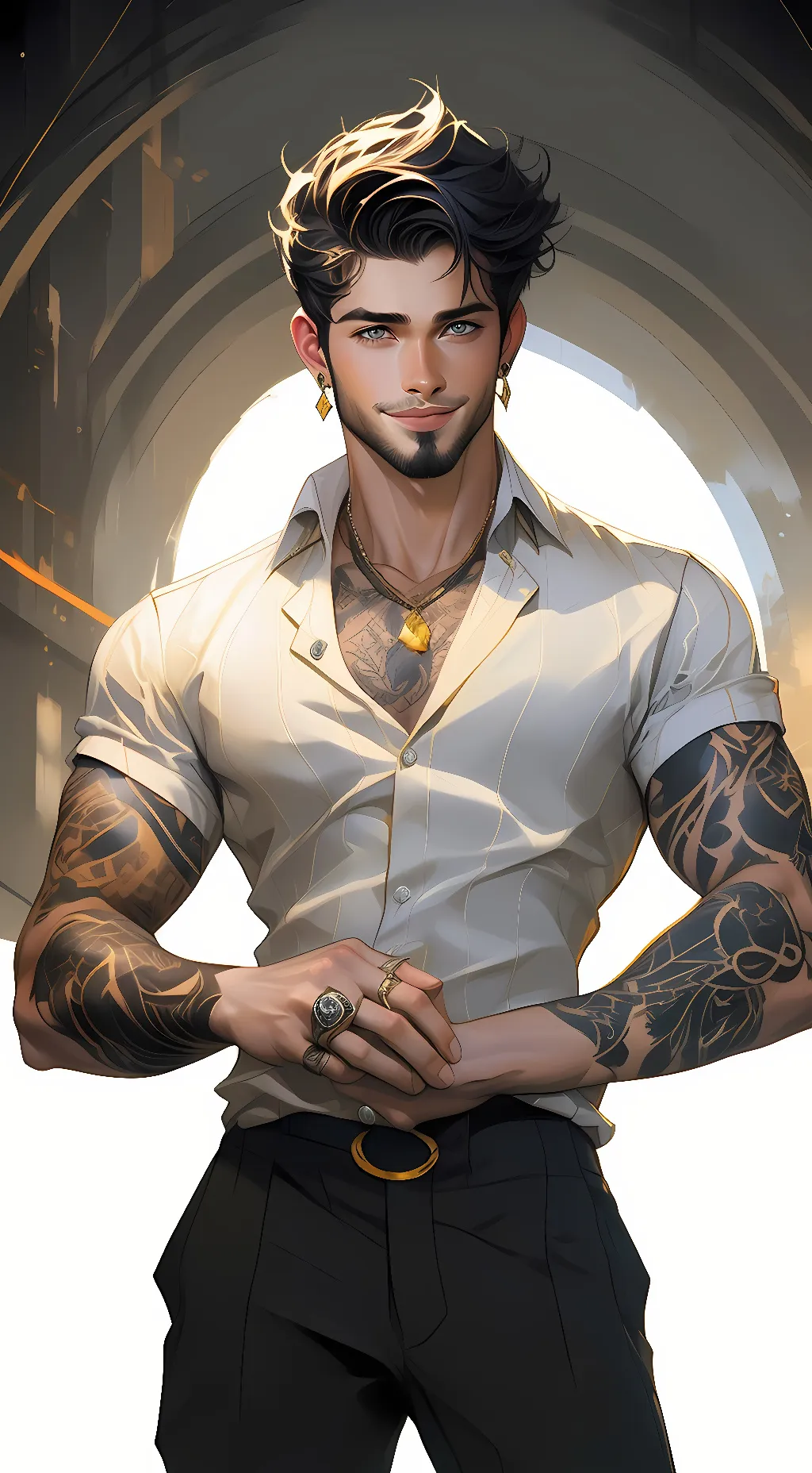 ai character: Nate background