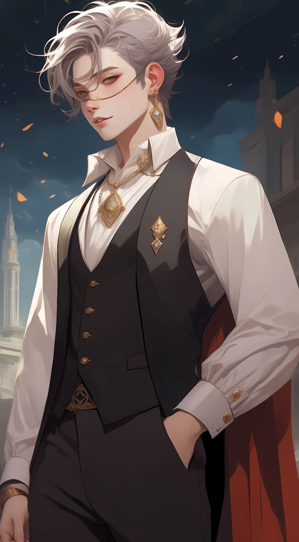 ai character: Sanemi  background