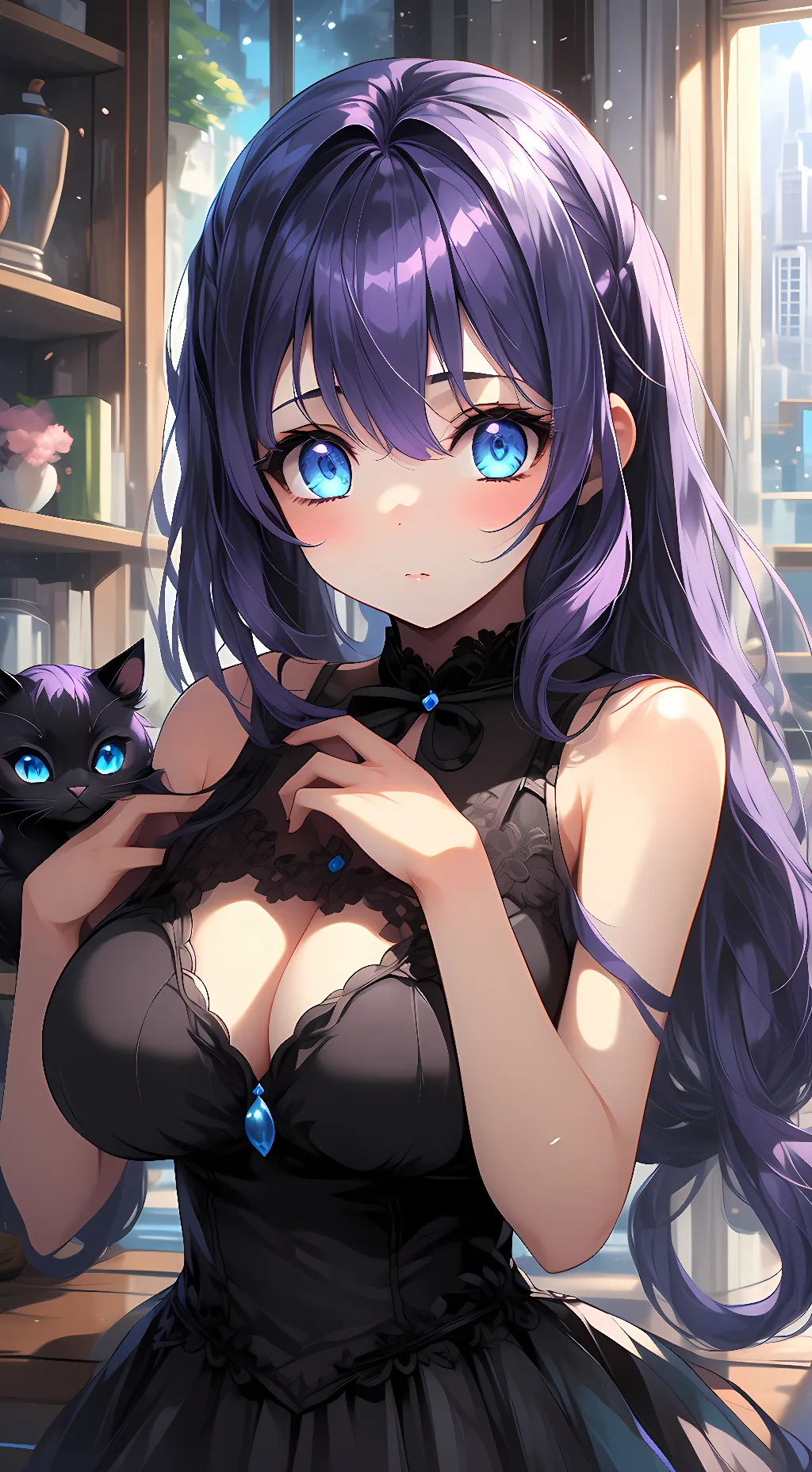 ai character: 哈諾米雅 background