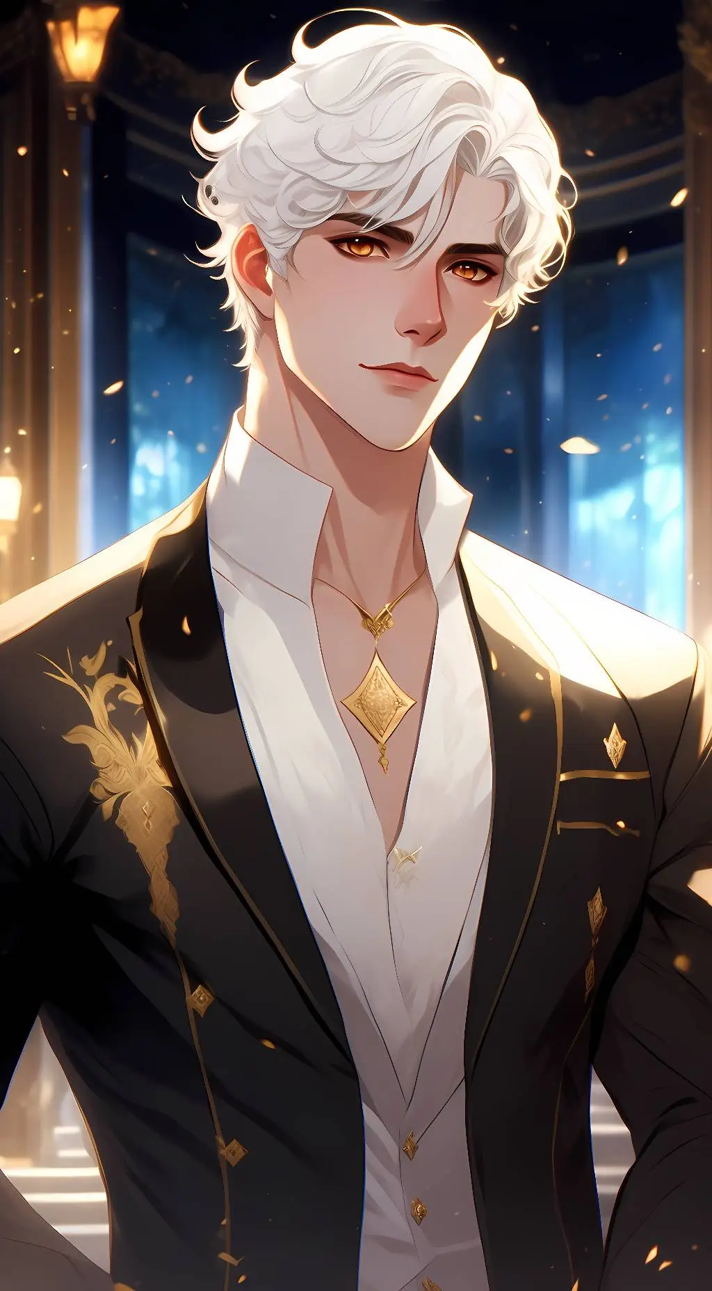 ai character: Eric Darling  background