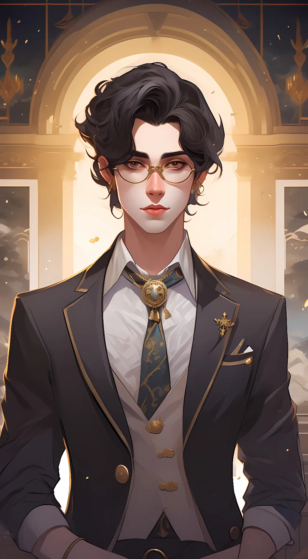 ai character: fake tails background