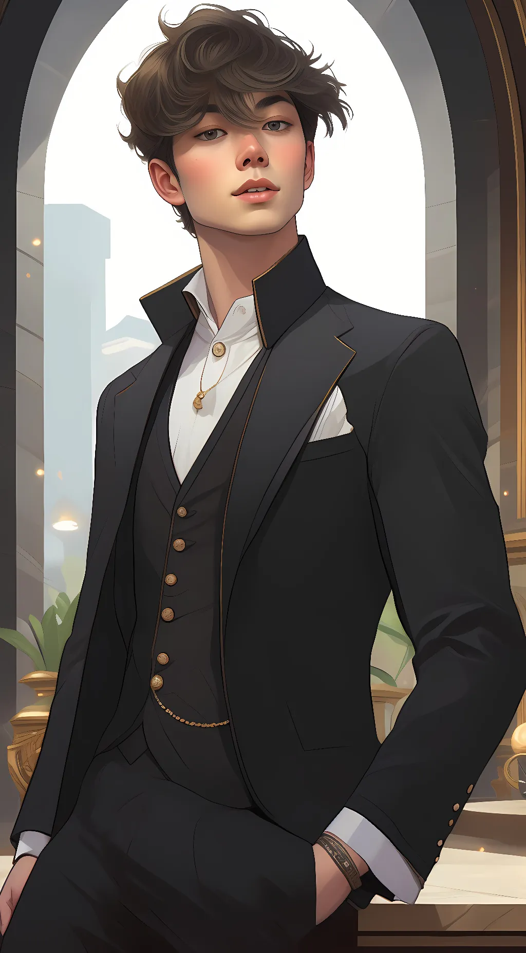 ai character: Jerry background